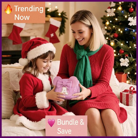 Personalized Initial Fanny Pack Crossbody Bag for Girls Adjustable Strap - Picture 2 of 4